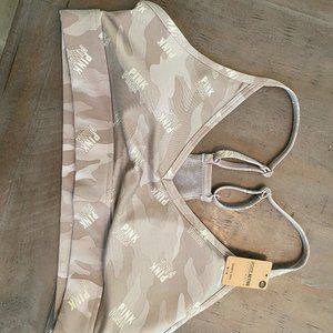 PINK M Camo Sports Bra